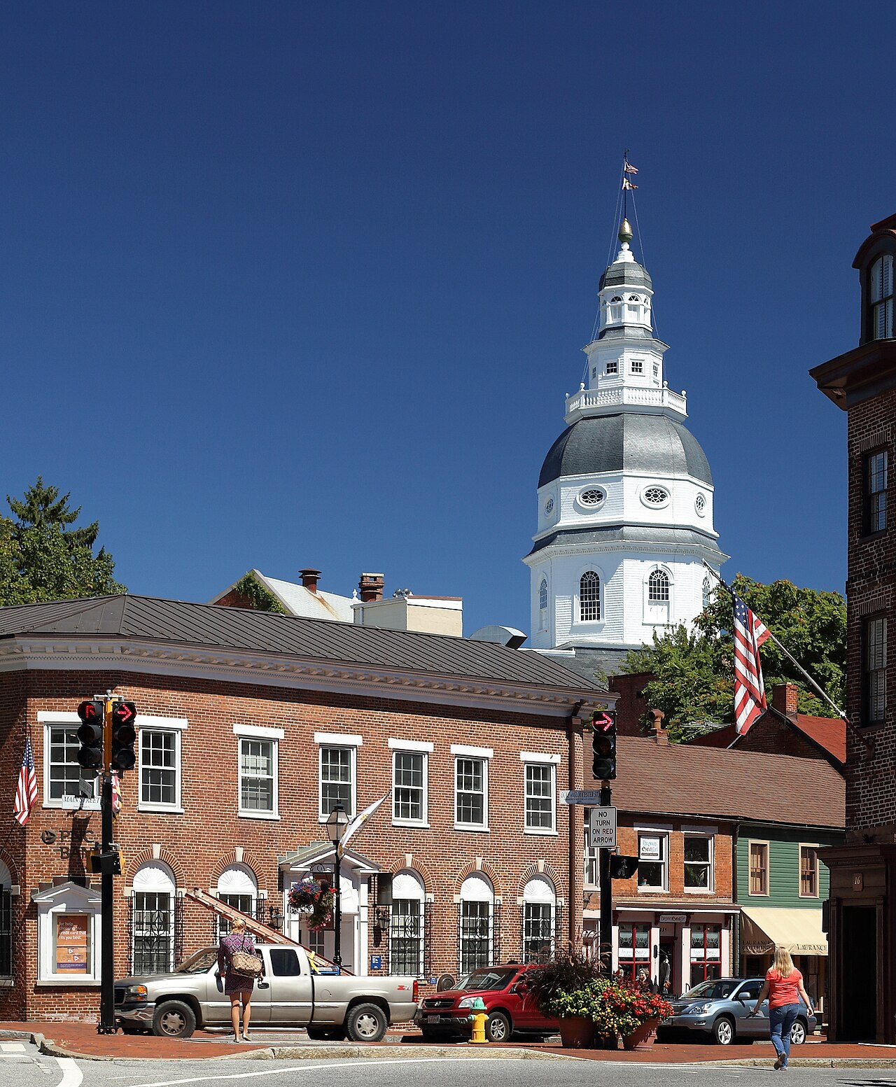 The Maryland State House in Annapolis