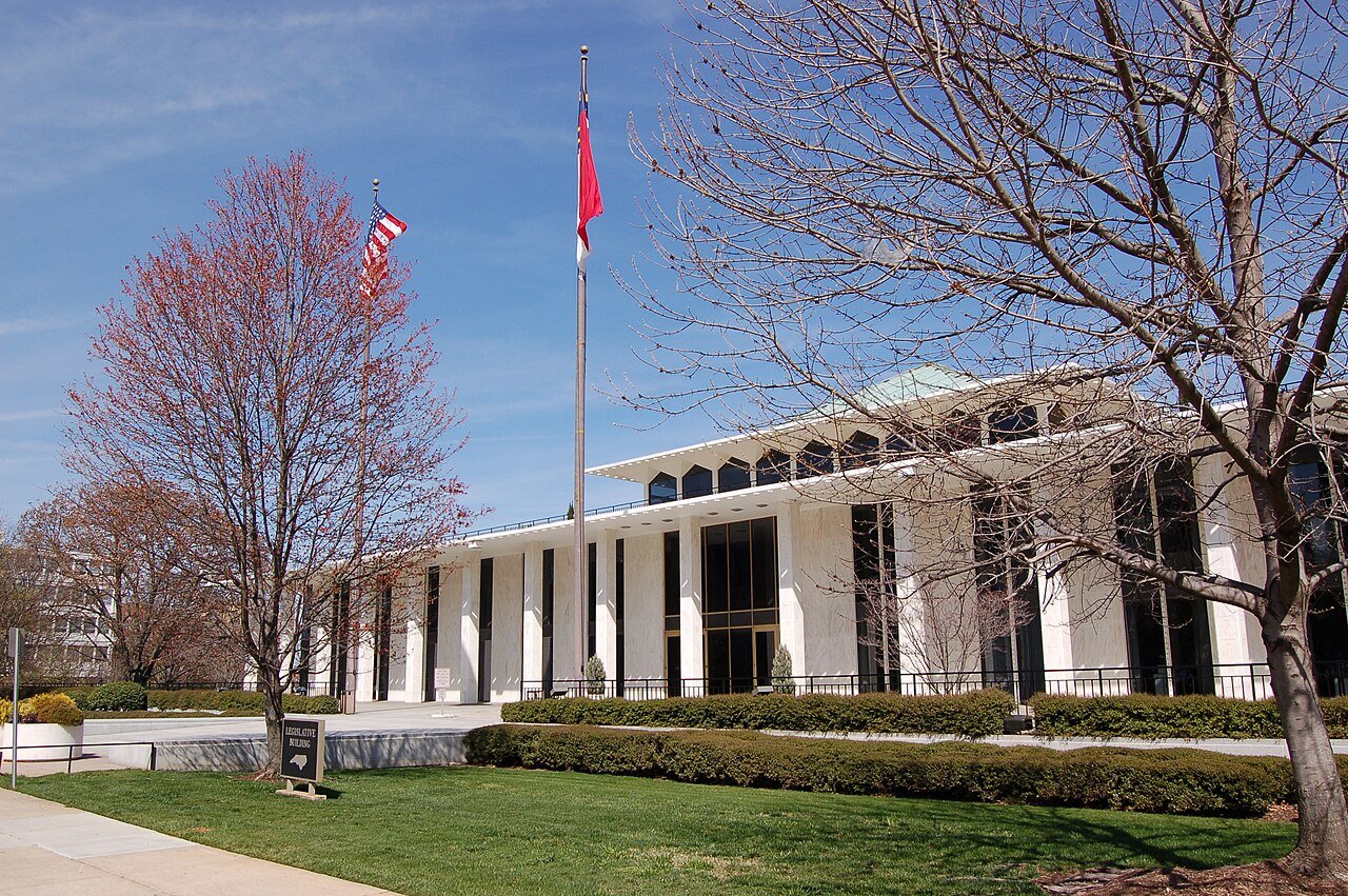 The North Carolina Legislative Building in Raleigh