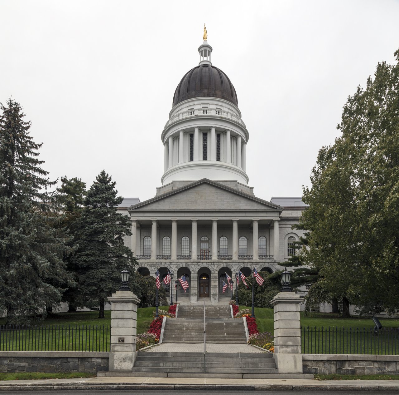 The Maine State House in Augusta