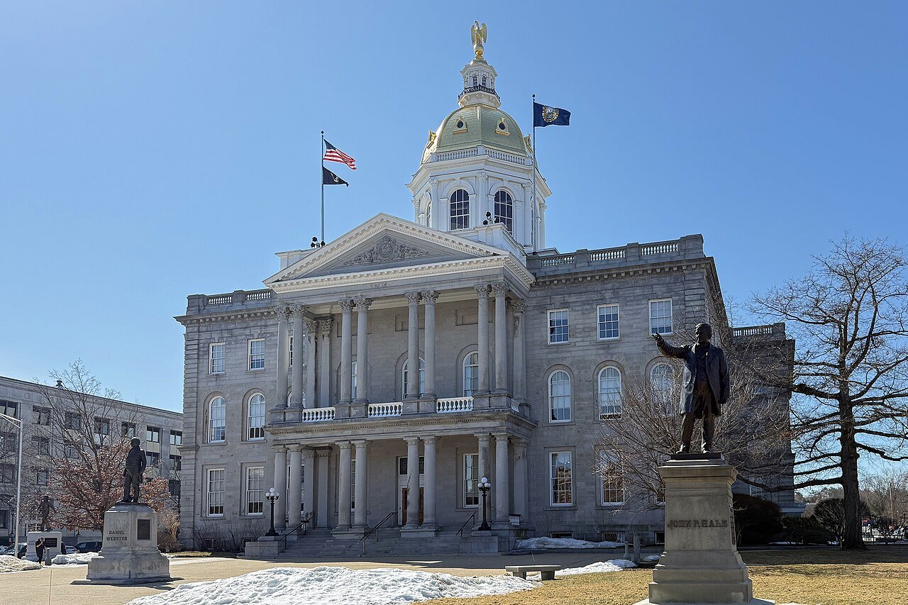 The New Hampshire State House in Concord