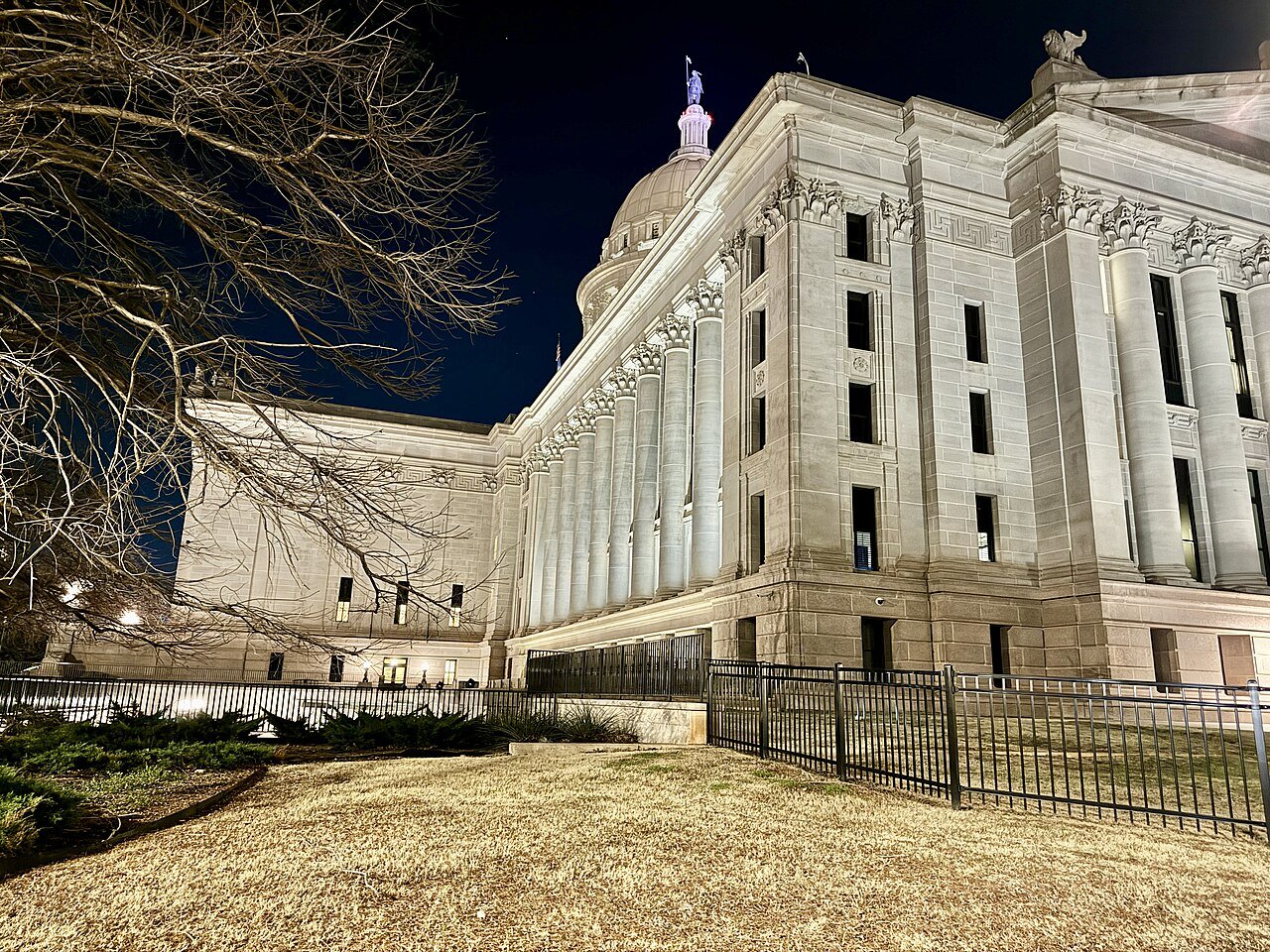 The Oklahoma State Capitol in Oklahoma City