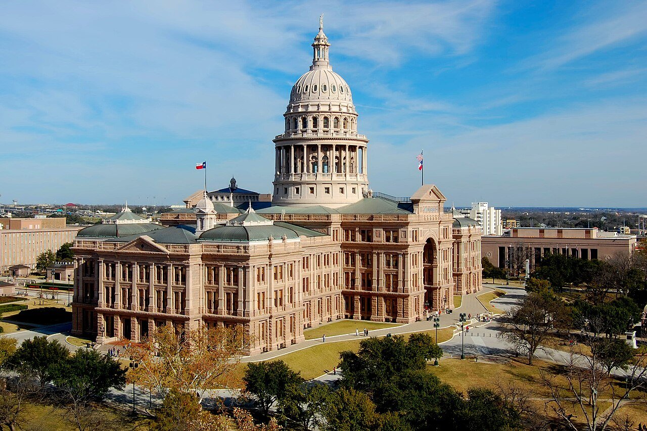 The Texas State Capitol in Austin