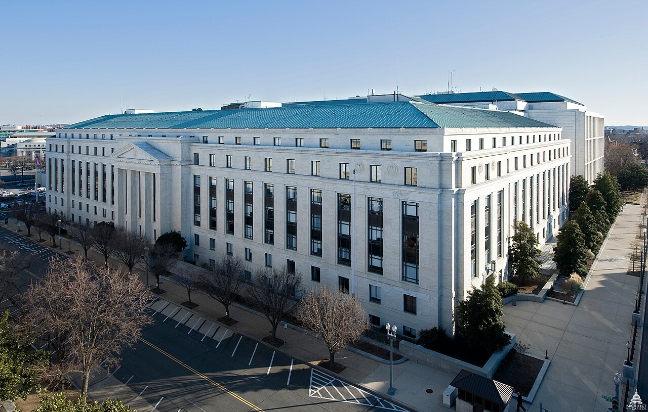 The Dirksen Senate Office Building in Washington, D.C., home to Senate committee offices.