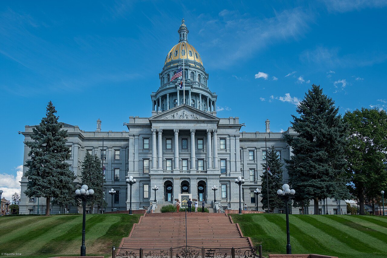 The Colorado State Capitol in Denver