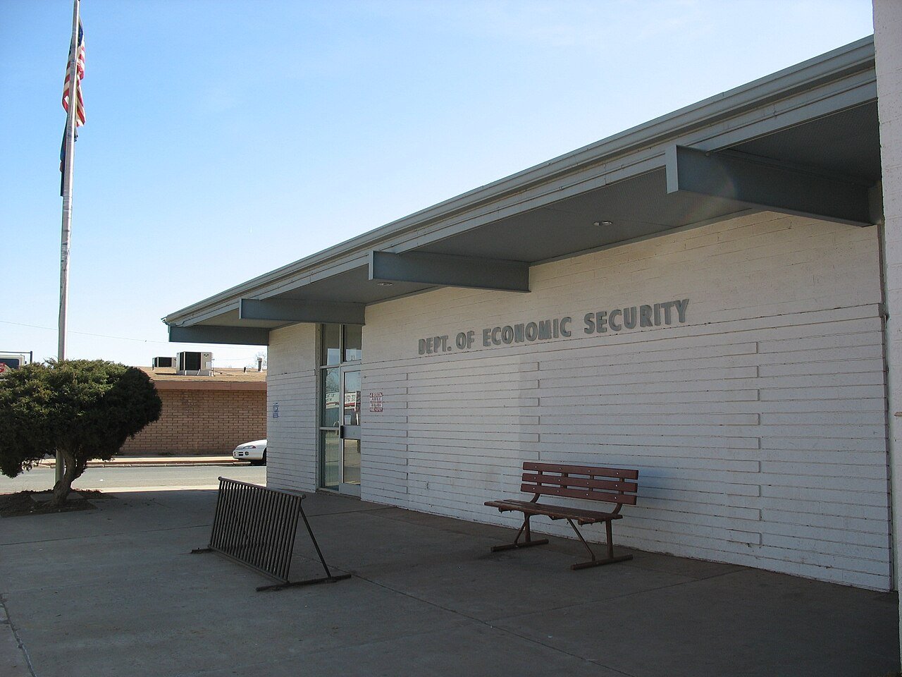 A Department of Economic Security office in Winslow, Arizona