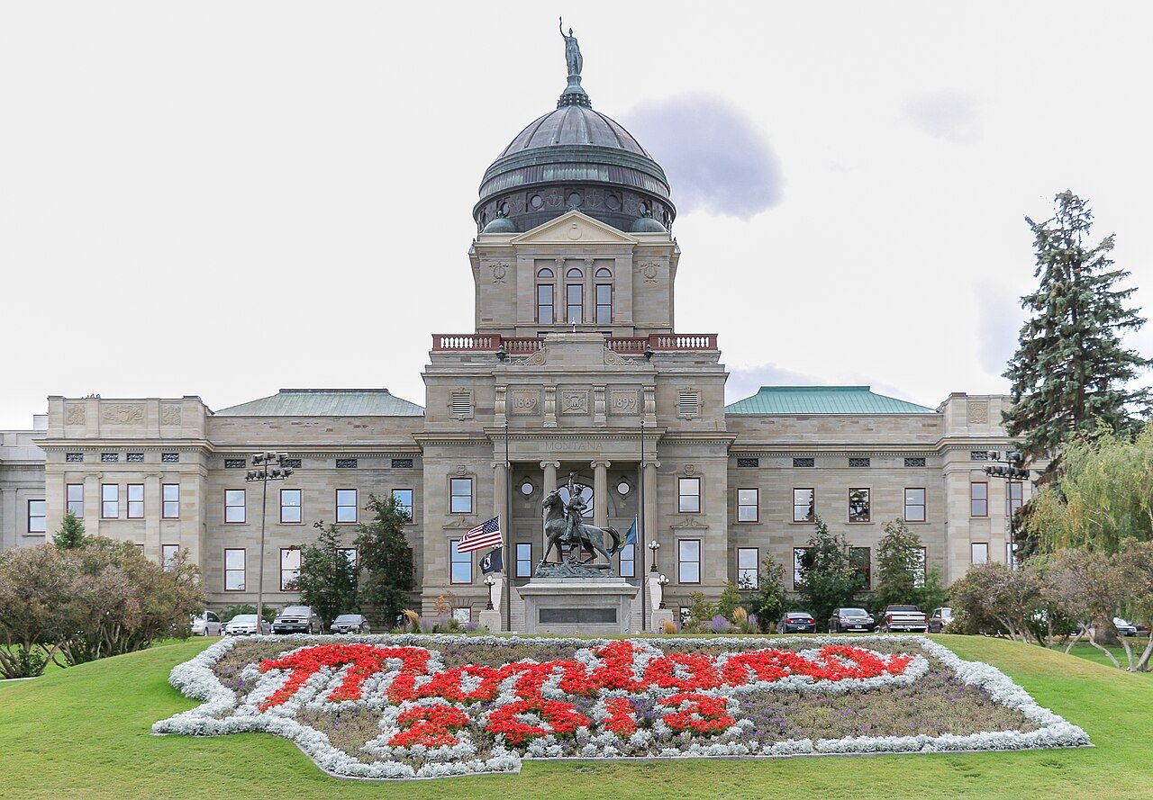 The Montana State Capitol in Helena