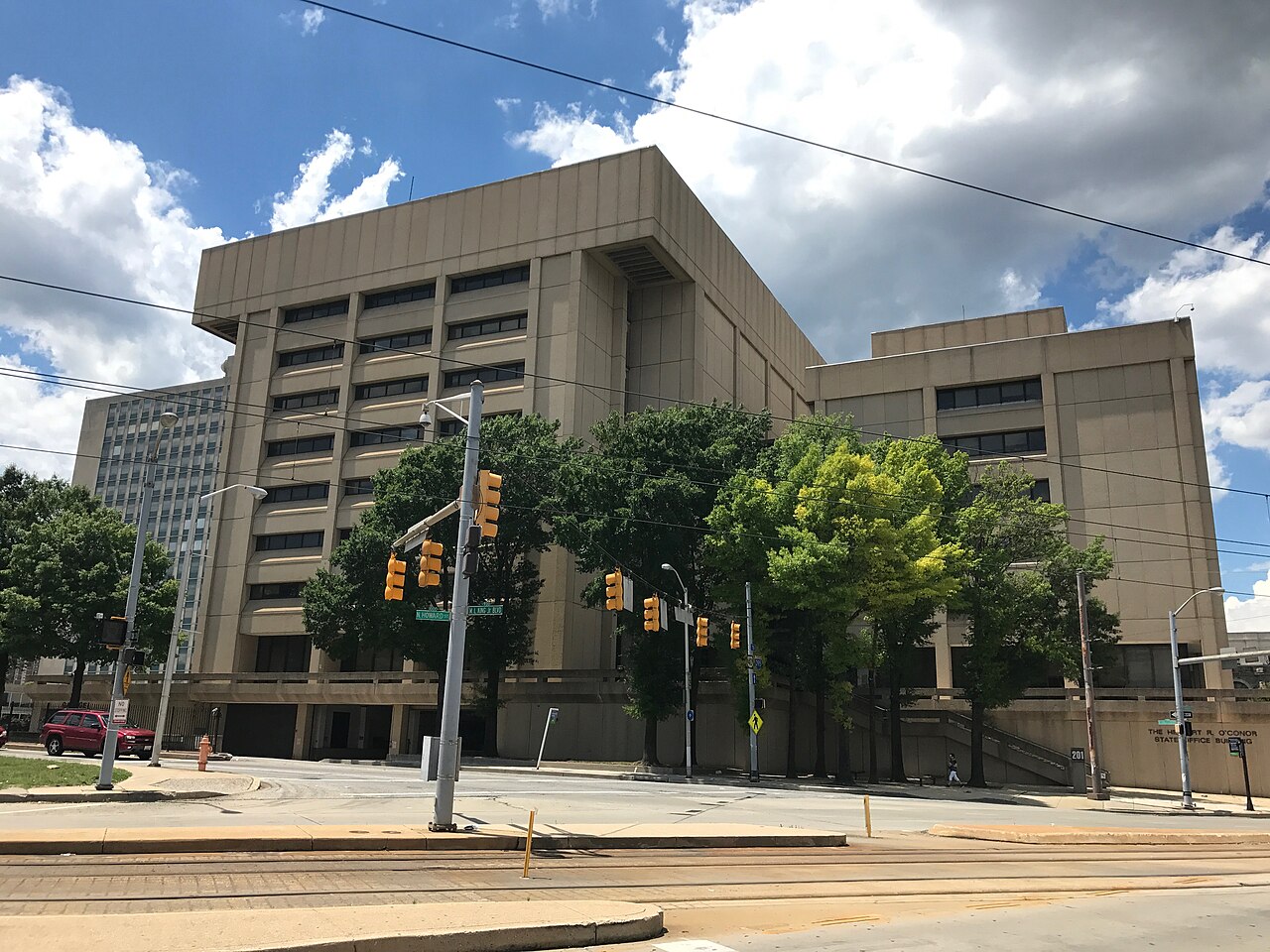 The Herbert R. O'Conor State Office Building at 201 W. Preston Street in Baltimore