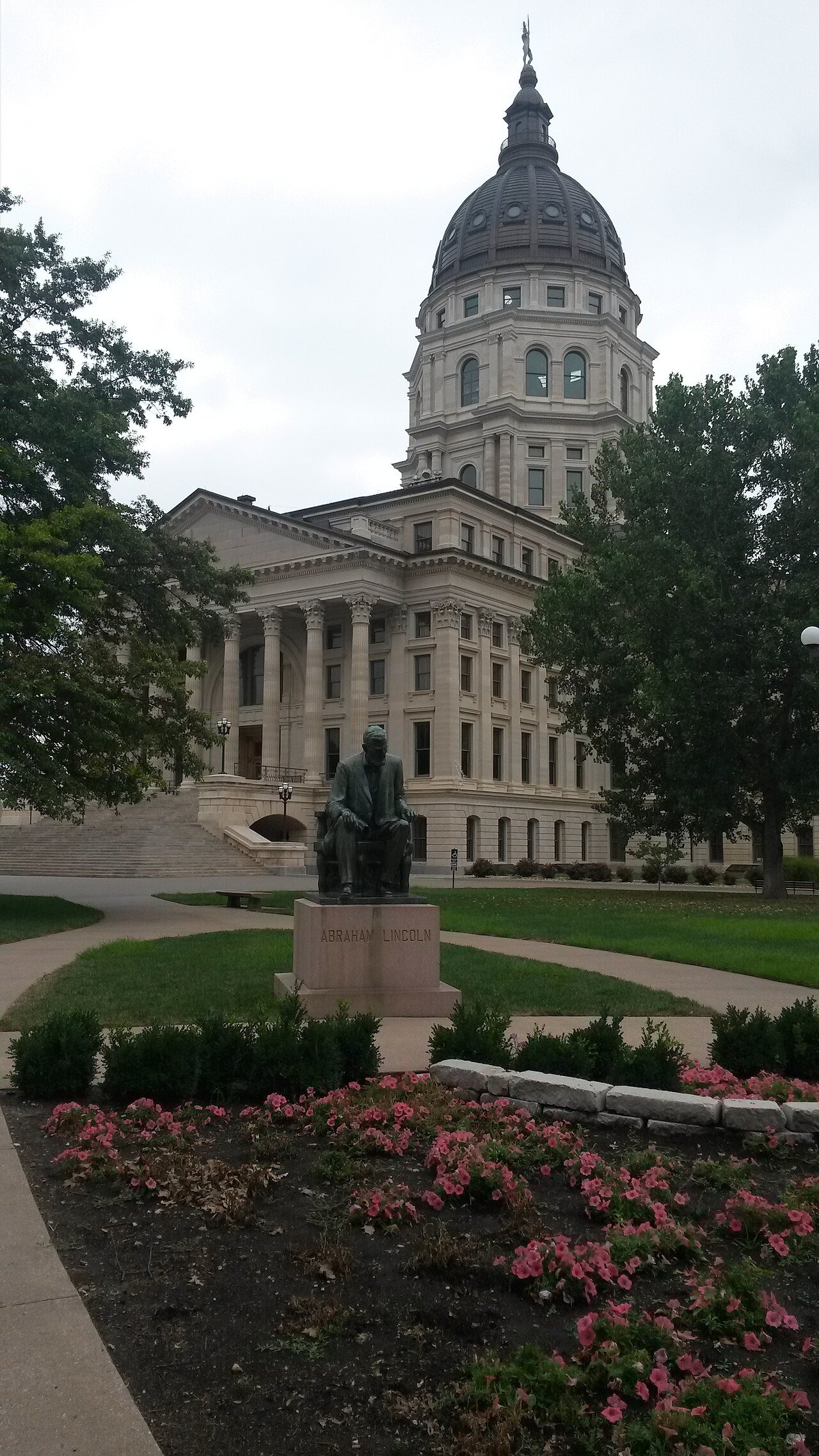 The Kansas State Capitol in Topeka