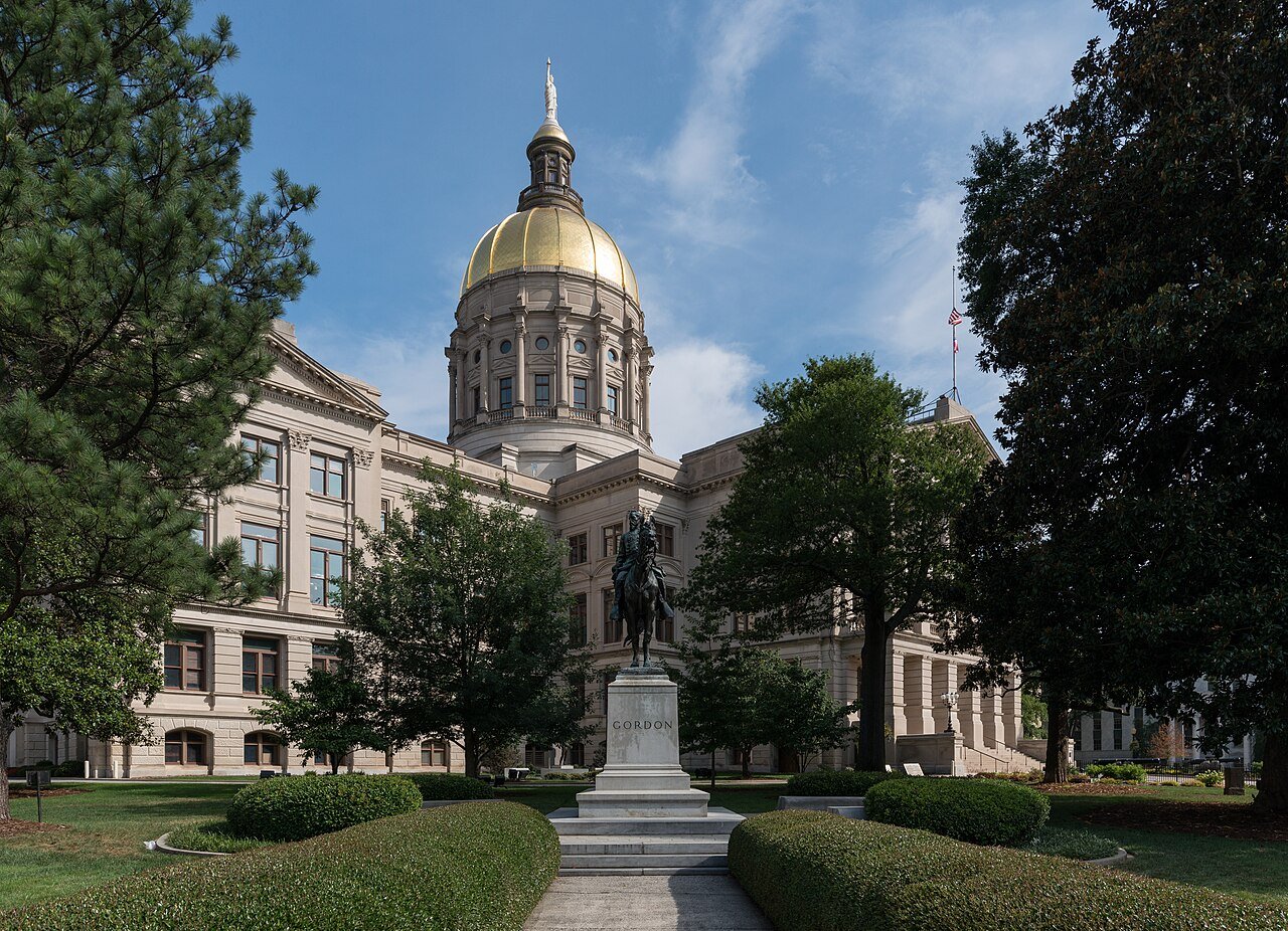 The Georgia State Capitol in Atlanta