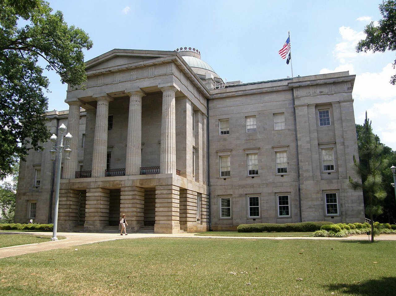 The North Carolina State Capitol in Raleigh